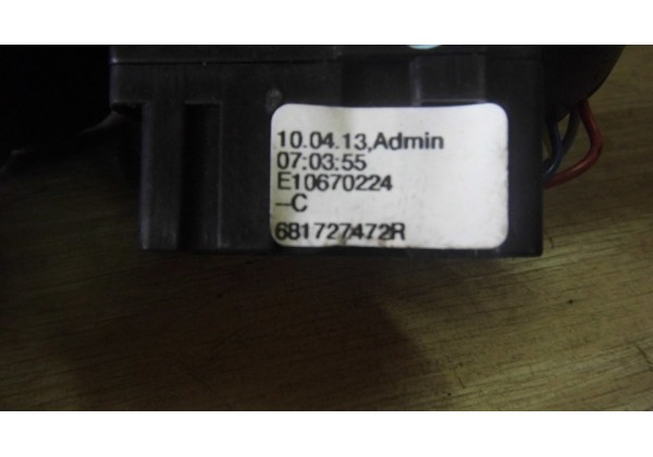 Підрульовий перемикач світла фар, поворотів Renault Duster, Dokker, Lodgy, Logan II, Sandero II, 255408317R